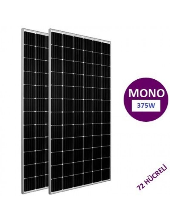 375w Monokrystal Solar Panel